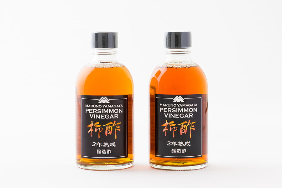 2年熟成原酢セット 柿酢(300ml×2本)