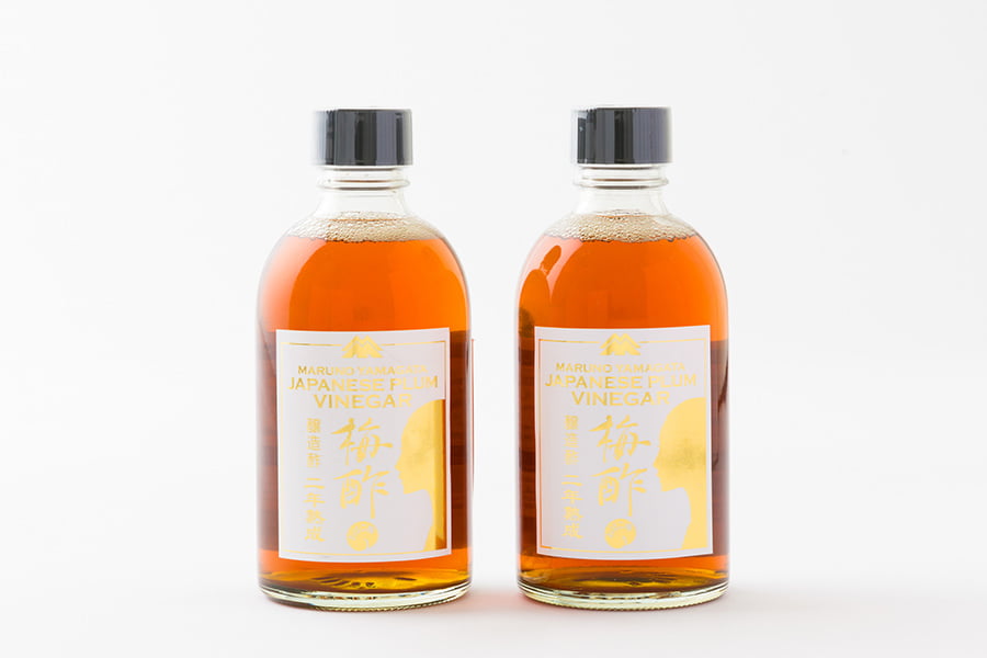 2年熟成原酢セット おばこ梅酢(300ml×2本)